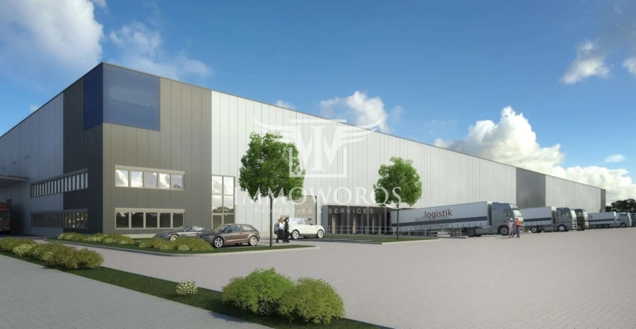 Neubau Lager-/Logistikhalle **provisionsfreie Vermietung** - Ansicht (23862)